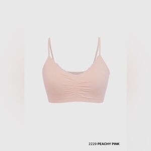 NWOT Peachy Pink Lace Bralette